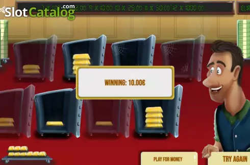 Win Screen. Bankman slot