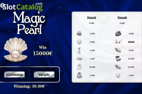 Bildschirm3. Magic Pearl (SuperlottoTV) slot