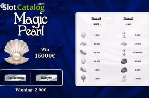 Bildschirm4. Magic Pearl (SuperlottoTV) slot
