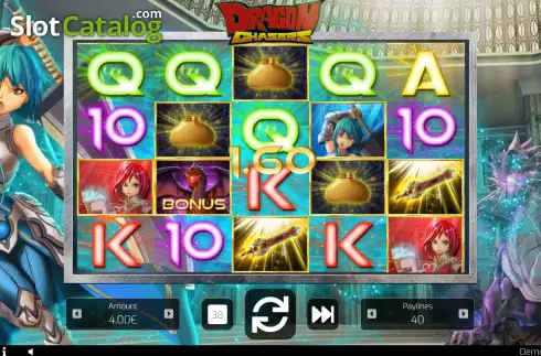 Screen2. Dragon Chasers slot