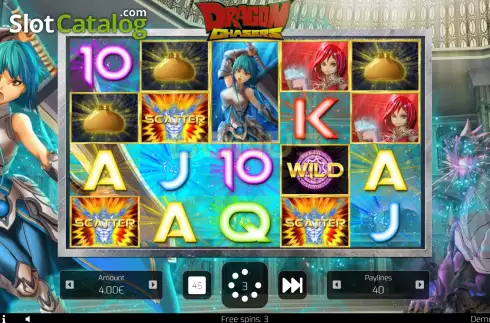 Screen5. Dragon Chasers slot