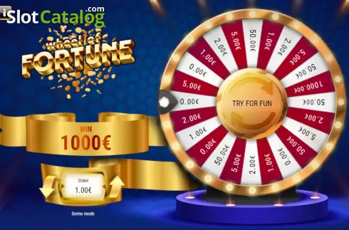 画面2. Wheel of Fortune (SuperlottoTV) カジノスロット