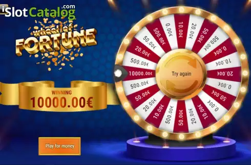 Jackpot Win Screen. Wheel of Fortune (SuperlottoTV) slot