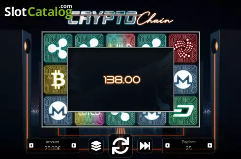 Captura de tela3. CryptoChain slot