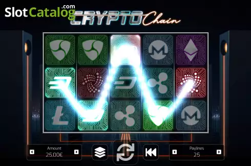 Captura de tela4. CryptoChain slot