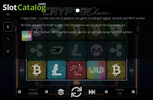 Captura de tela6. CryptoChain slot