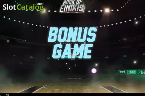 Bonus Game screen. Book of Einikis slot
