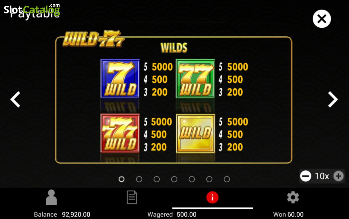 Wild 777 Slot - Free Demo & Game Review - Jul 2022