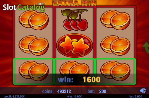 Game workflow 4. Extra Win slot