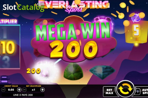 Mega Win. Everlasting Spins slot