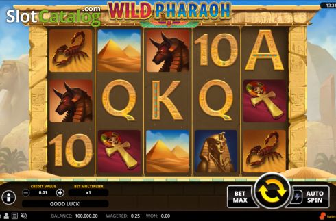 Reel Screen. Wild Pharaoh slot
