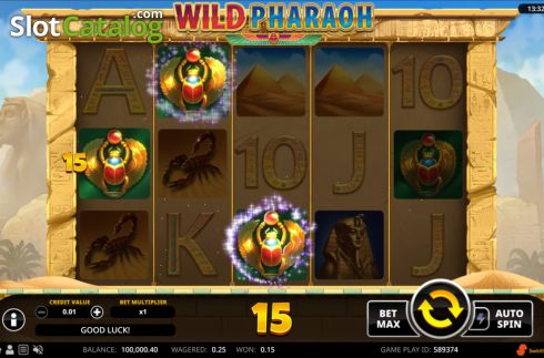 Win screen 2. Wild Pharaoh slot