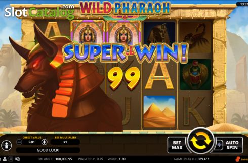 画面5. Wild Pharaoh カジノスロット