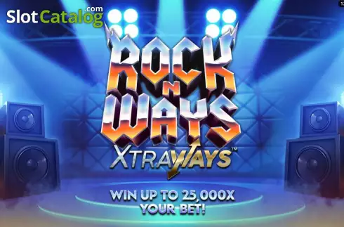 画面3. Rock n Ways XtraWays カジノスロット