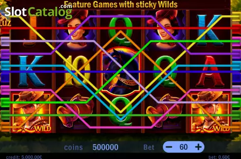Game Screen. El Andaluz slot