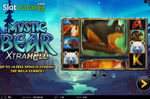 Bildschirm2. Mystic Bear XtraHold slot