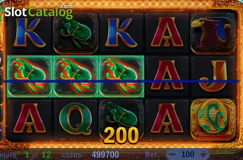 Free Spins Gameplay Screen. Dragon Lair slot