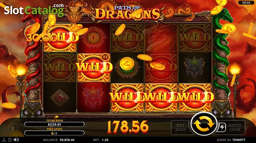 Path of Dragons Free Spins