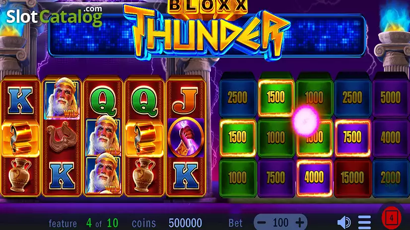 Bloxx Thunder Free Spins