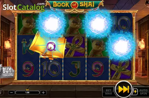 Bildschirm4. Book of Shai slot