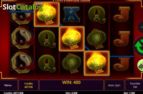Bildschirm5. Lucky Fortune Door slot