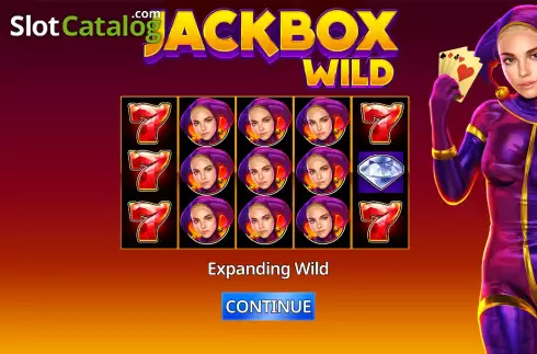 Start Screen. Jackbox Wild slot