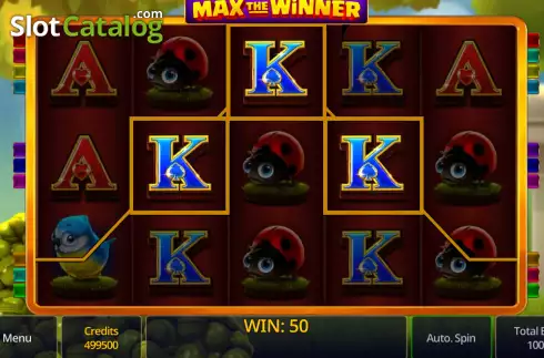 Schermo3. Max The Winner slot