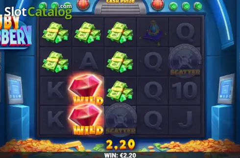 Skärmdump3. Ruby Robbery slot