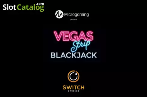Vegas Strip Blackjack (Switch Studios) ロゴ