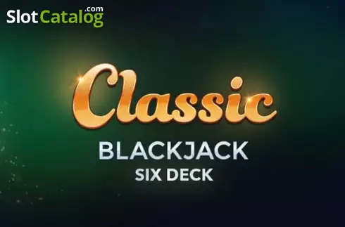 Classic Blackjack Six Deck Logo