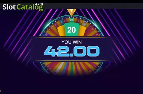 Win screen 2. Wheel of Winners slot