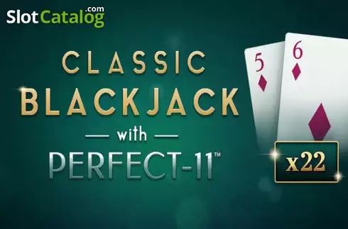 Classic Blackjack with Perfect-11 Logotipo
