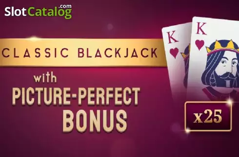 Classic Blackjack with Picture-Perfect Bonus Logo