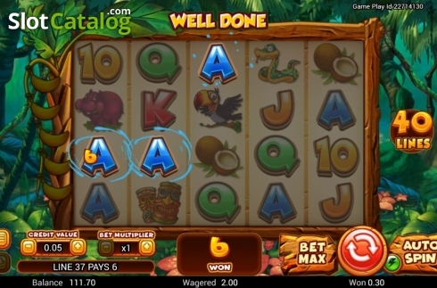 Pantalla5. Mad Monkey 2 (Top Trend Gaming) Tragamonedas 