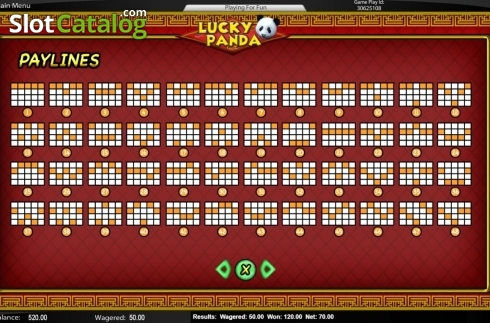 Paylines 1. Lucky Panda (Top Trend Gaming) slot