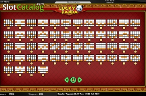 Paylines 2. Lucky Panda (Top Trend Gaming) slot