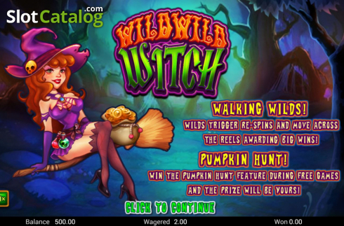 Bildschirm2. Wild Wild Witch slot