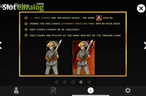Скрін8. The legend of Link слот