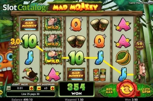 Win Screen 2. Mad Monkey (TOP TREND GAMING) slot