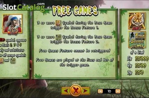 Captura de tela5. Tiger Slayer slot