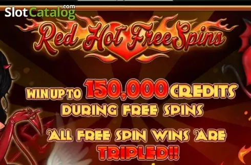 Red Hot Free Spins Logo