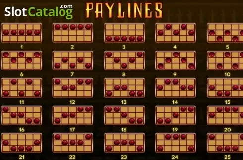Paytable 2. Cleopatra (Top Trend Gaming) slot