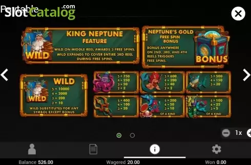 Captura de tela4. Neptunes Gold (Swintt) slot