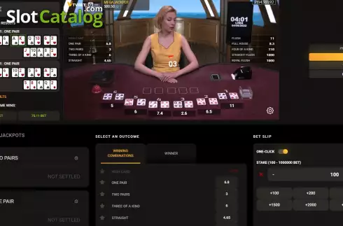 Game screen 4. PokerBet slot