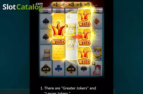 Joker screen. Mega Ace slot