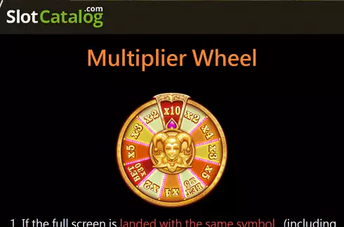 Bonus wheel screen. Golden Joker (TaDa Gaming) slot