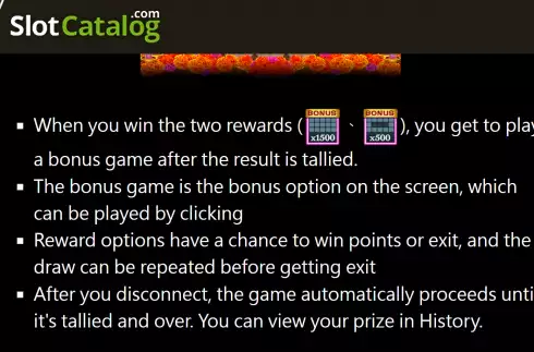 Bonus Game screen 2. Calaca Bingo slot