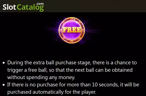Free Ball screen. Calaca Bingo slot