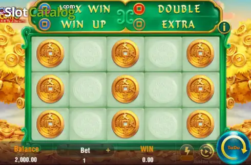 Ecran2. Cash Coin slot