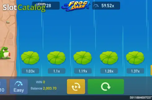 Скрін2. Frog Dash слот